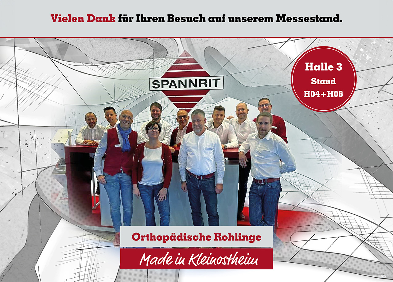 Das Team der Spannrit GmbH am Messestand, der Link führt zum Newsbeitrag